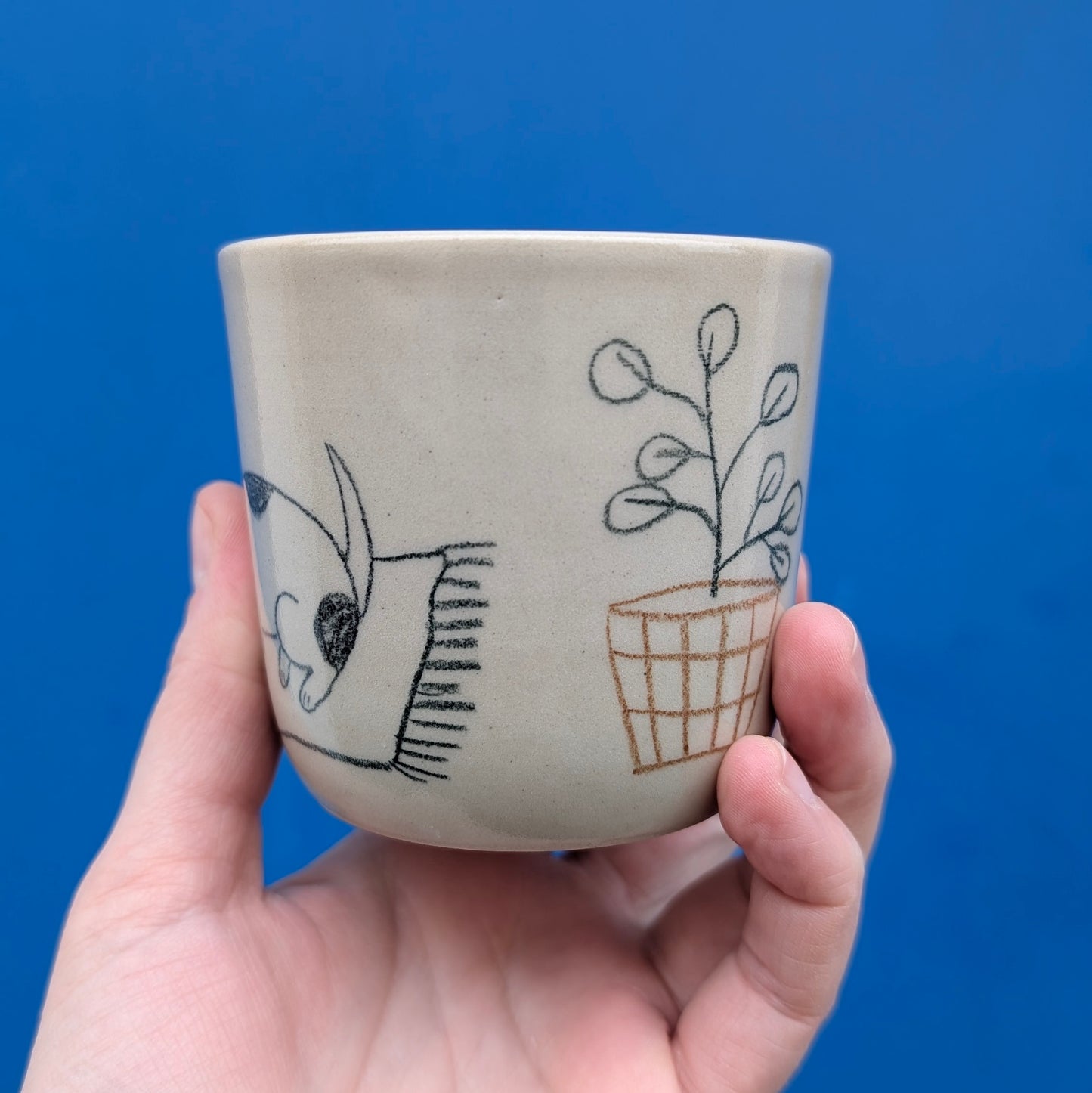 šálka psík spí_200ml