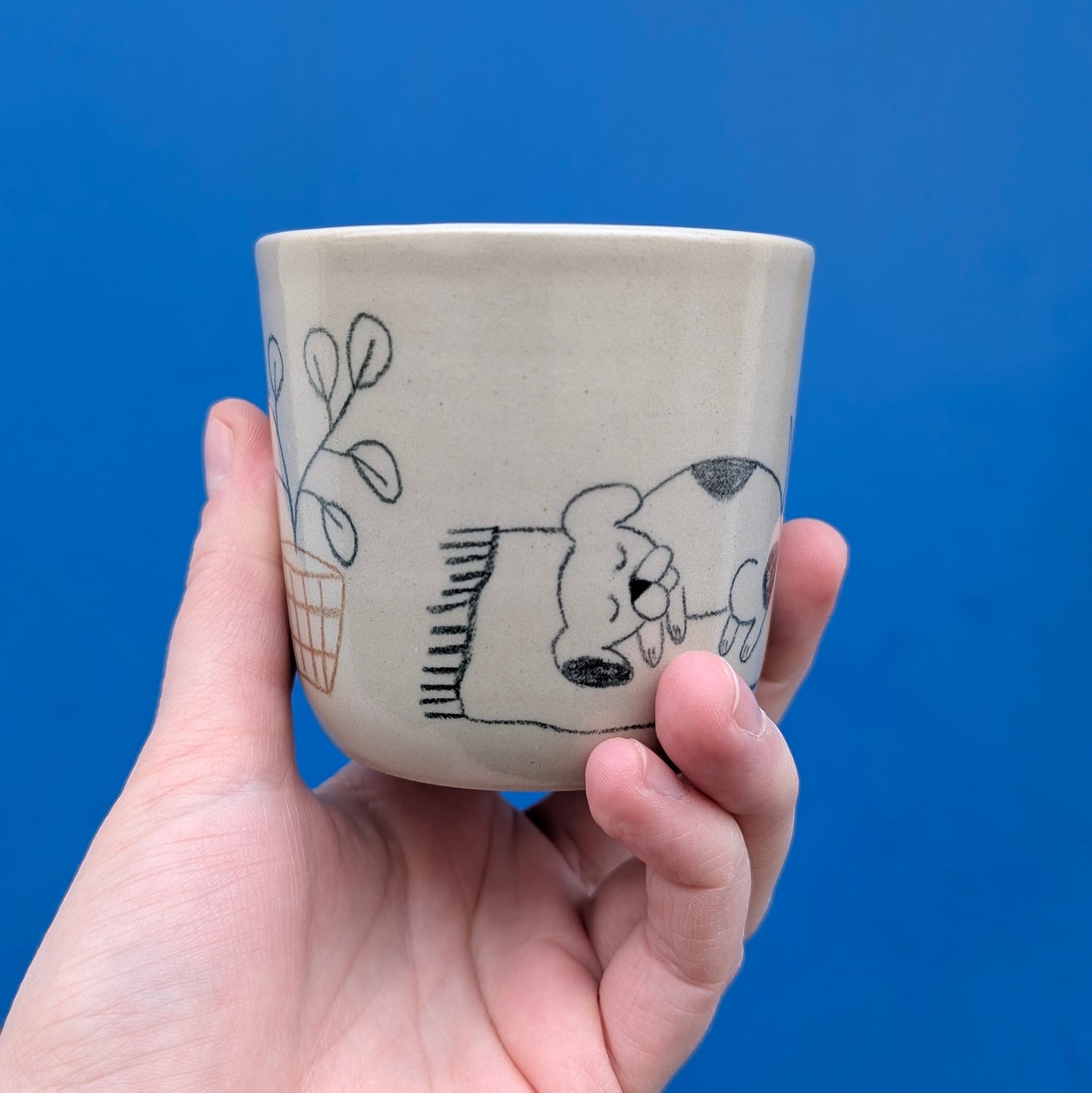 šálka psík spí_200ml