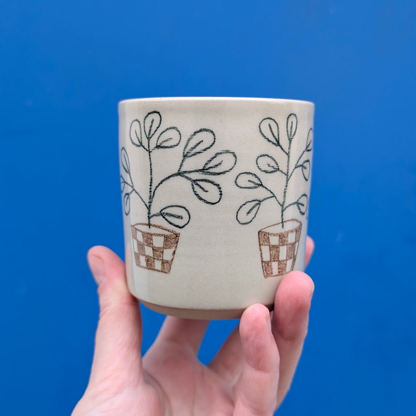 šálka mačička a rastlinky_240ml