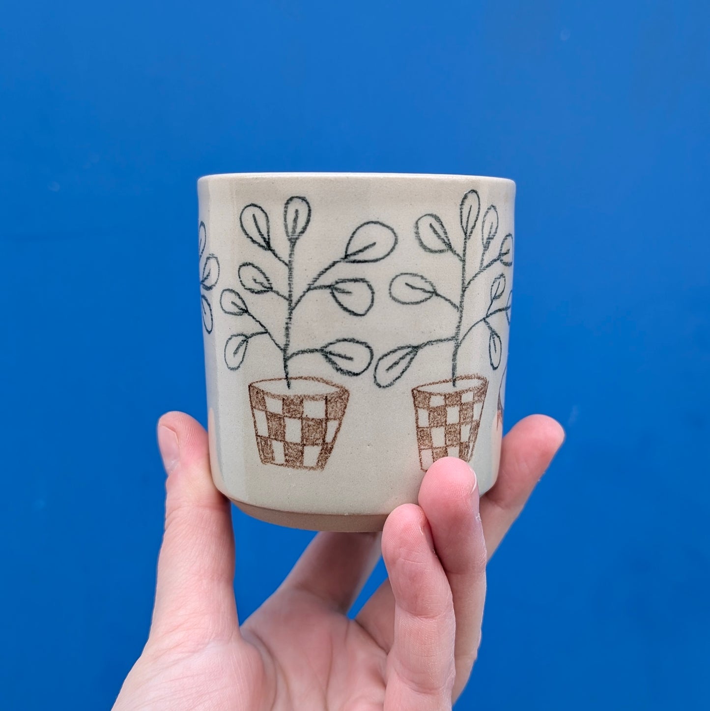 šálka mačička a rastlinky_240ml